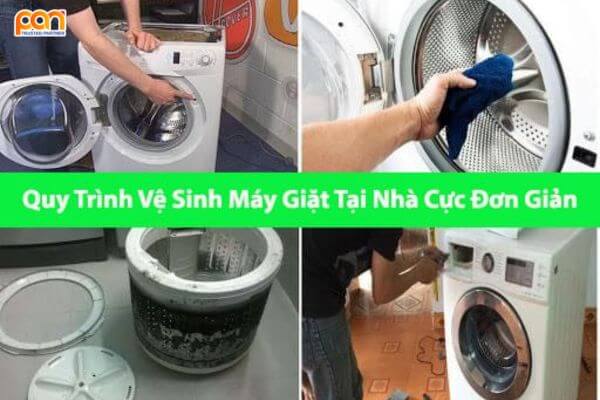 Vệ sinh máy giặt định kỳ