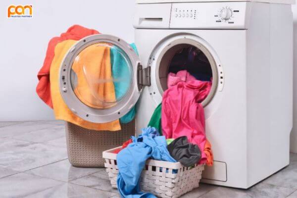 Dấu hiệu máy giặt quá tải
