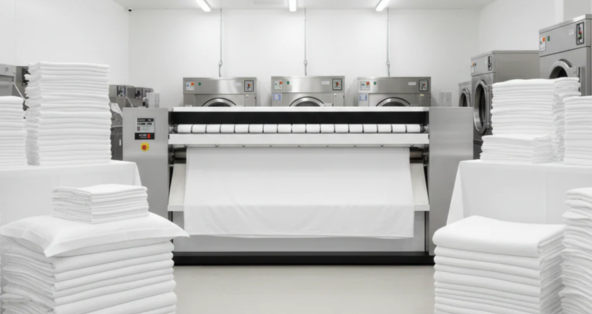 INDUSTRIAL TEXTILE IRONING MACHINES