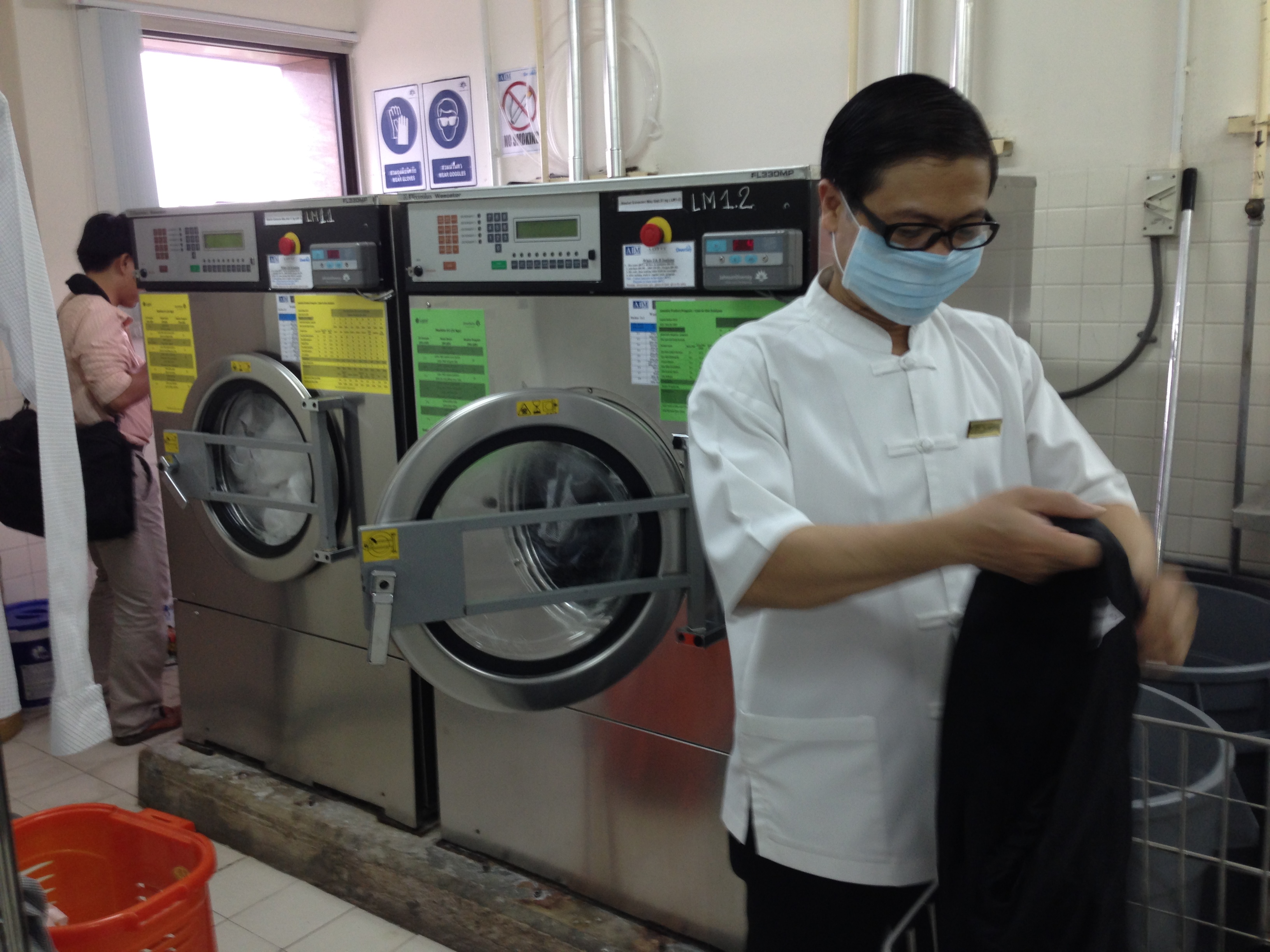 Quy trình giặt ủi trong bệnh viện