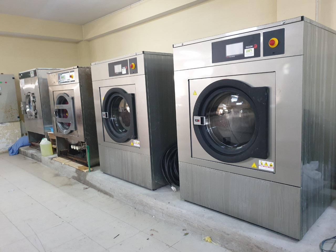 Pan Trading lắp đặt và bàn giao máy giặt công nghiệp tại Bệnh viện Trung Ương Huế