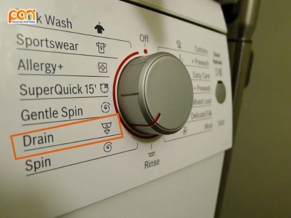 Tìm hiểu chế độ Drain trong máy giặt: Chức năng và cách sử dụng hiệu quả