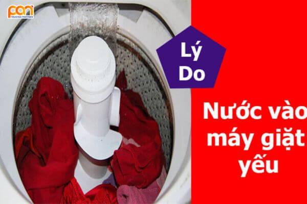 Nguyên nhân của tình trạng nước máy giặt chảy yếu và cách khắc phục hiệu quả