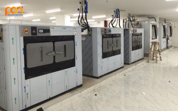 Máy giặt công nghiệp cho resort - Sạch sâu - Tiết kiệm - Hiện đại