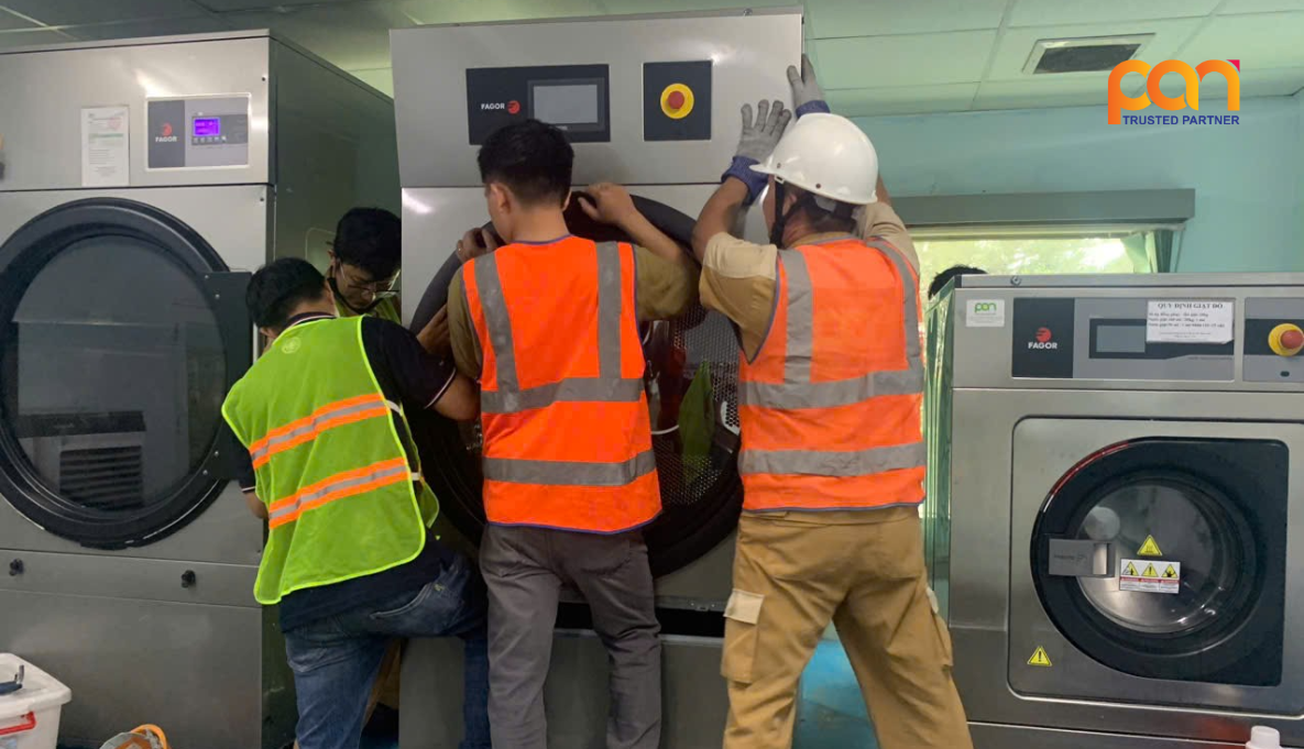 Top những thương hiệu giặt ủi công nghiệp hàng đầu và tiêu chí lựa chọn nhà cung cấp máy giặt công nghiệp