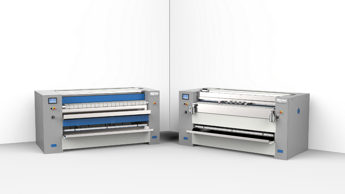Máy ủi phẳng công nghiệp LACO - Giải pháp ủi chuyên nghiệp cho nhà giặt