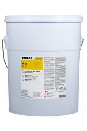 BC 50 Ecolab – Bột tẩy trắng gốc chlorine công nghiệp